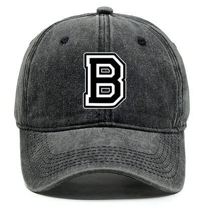 Popular Letters Print Baseball Caps Black Hat Gift Golf Dad Hat