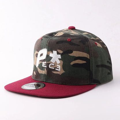 2026 Unisex Letter Print Hip-Hop Snapback Cap Outdoor Adjustable