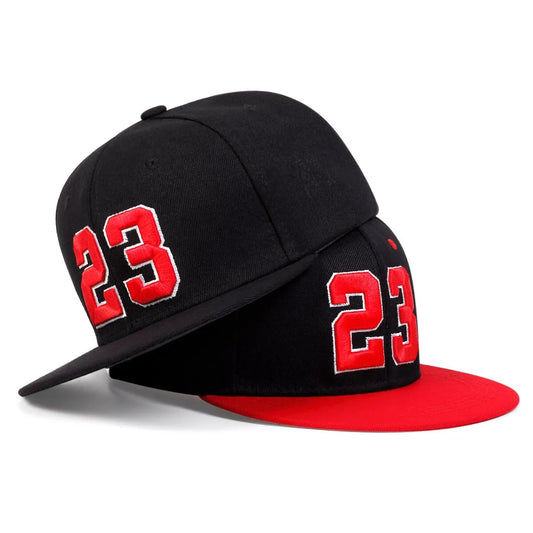 Unisex 23 Embroidery Hip-Hop Hats Outdoor