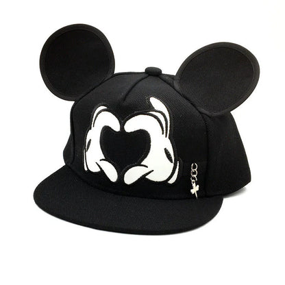 Children's Mickey Mouse Cap Cartoon Lovely Snapback Cap For Kids Girls Boys