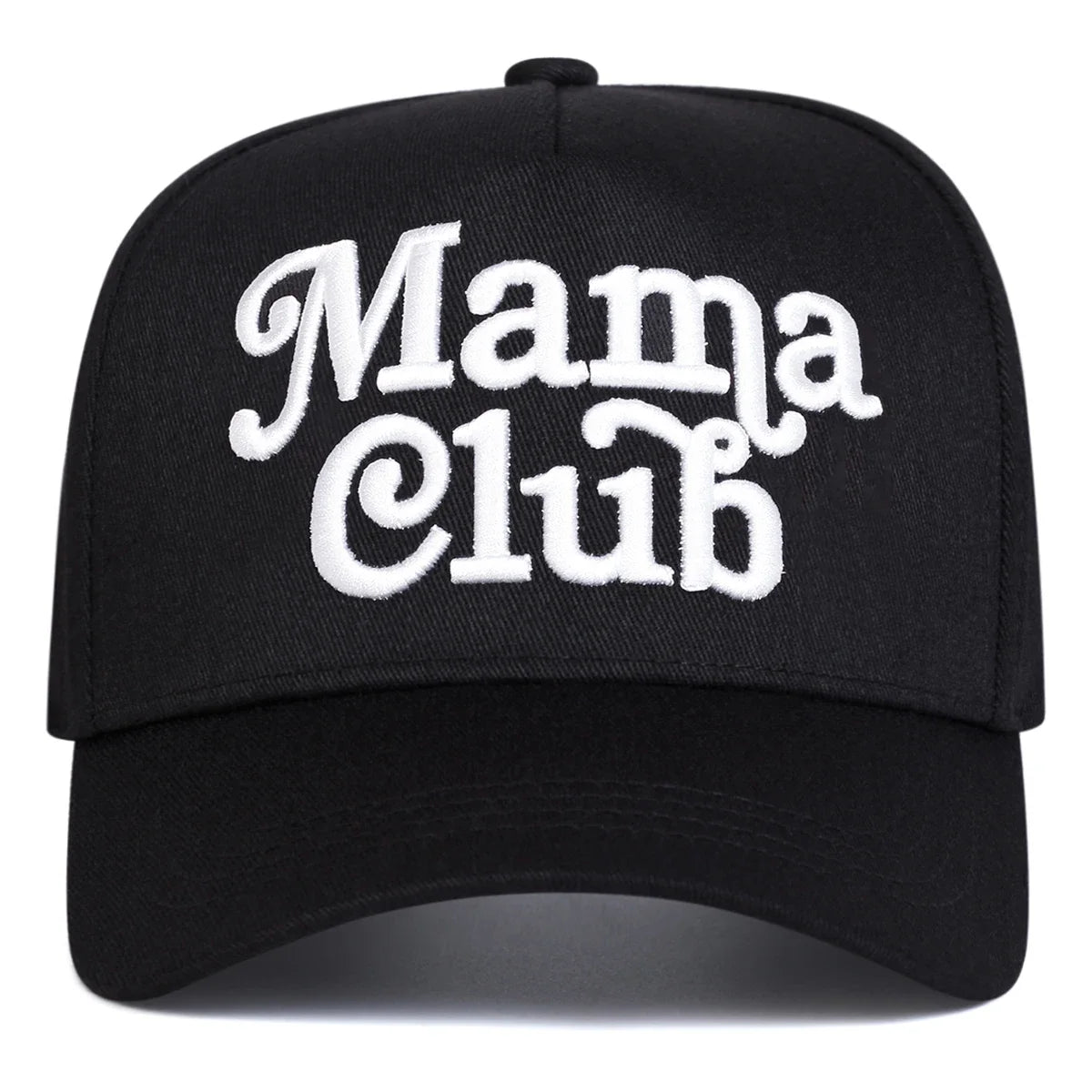 Unisex Mama Club Letter Embroidery Baseball Net Caps Spring and Summer