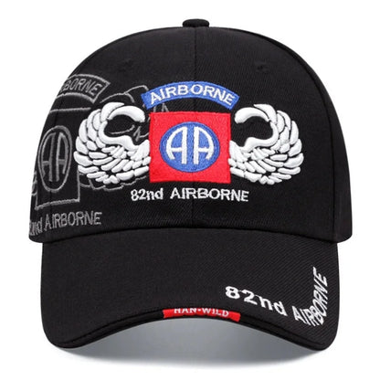 Simple Cotton Men Baseball Cap Women Snapback Hat Wing Embroidery Bone Caps