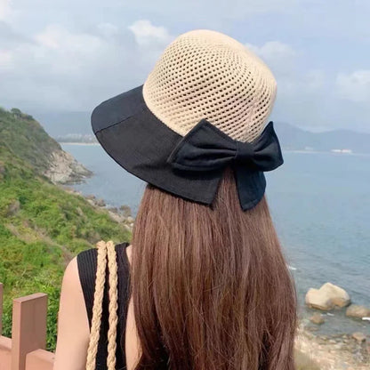 Outdoor UV Protection Sun Hat Summer Women's Bucket