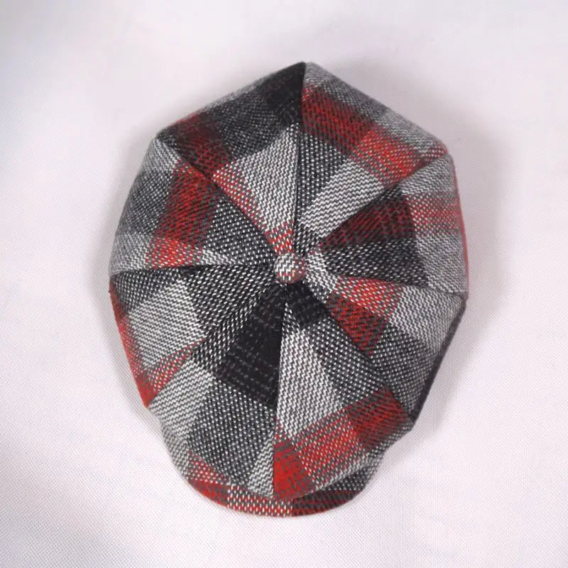 2024 Spring Autumn And Winter Octagonal Hat Women