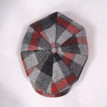 2024 Spring Autumn And Winter Octagonal Hat Women