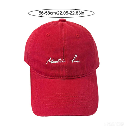 Women Solid Color Baseball Hat