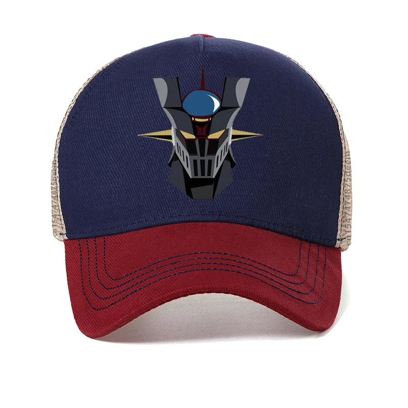 Mazinger z Anime Movie Robot Hat Men's Goldorak Baseball Cap