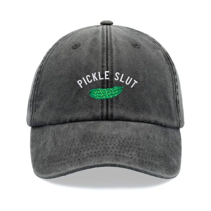 1pc Personality Washed Pickle Slt Baseball Caps for Men