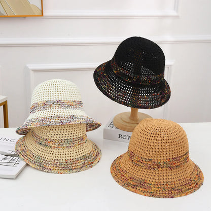 Summer New Style Straw Fisherman Hats Women's