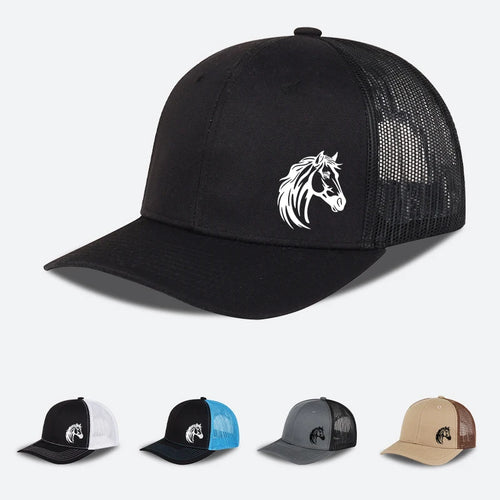 Western Horse Head Print Baseball Cap