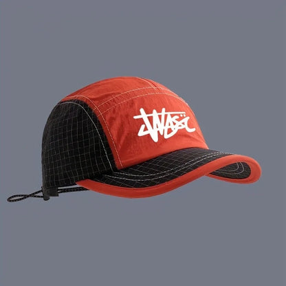 American Retro Patchwork Baseball Cap