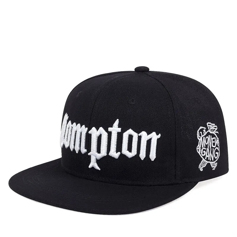 Compton Cap Street Dance Snapback Hat Hip Hop Headwear for Men Women