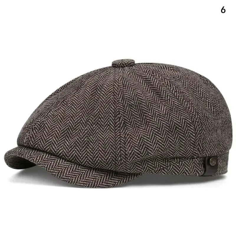 Men Casual Peaky Blinders Hat Spring Autumn Retro Beret Hats