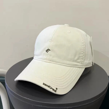 Korean Style Minimalist Baseball Cap for Men Wome