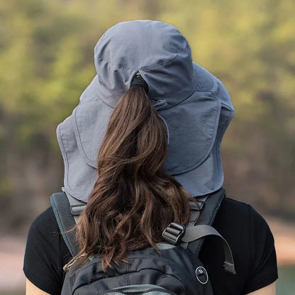 100% Polyester Summer Outdoor Sunshade Hat