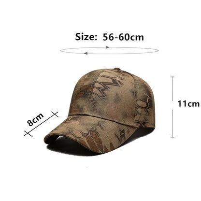 Snapback Caps New Spring Summer Personality Camouflage Women's Hat