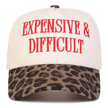 Unisex Expensive Difficul Letter Embroidery Baseball Caps Spring Autumn