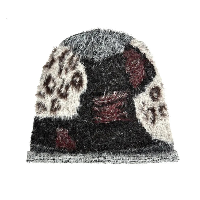 Korean Retro Knitted Stacked Hat Ladies