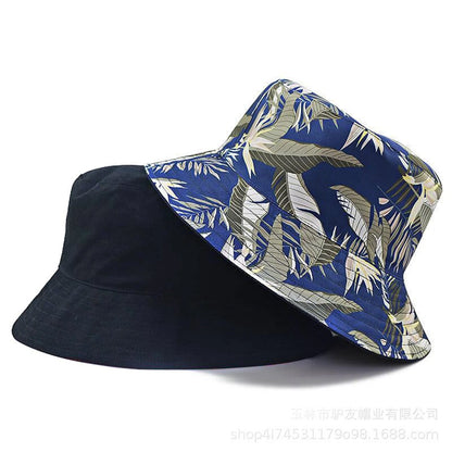 Oversize Reversible Bucket Hat Big Head Men Large Boonie Hats Male Fishing Sun Cap Women