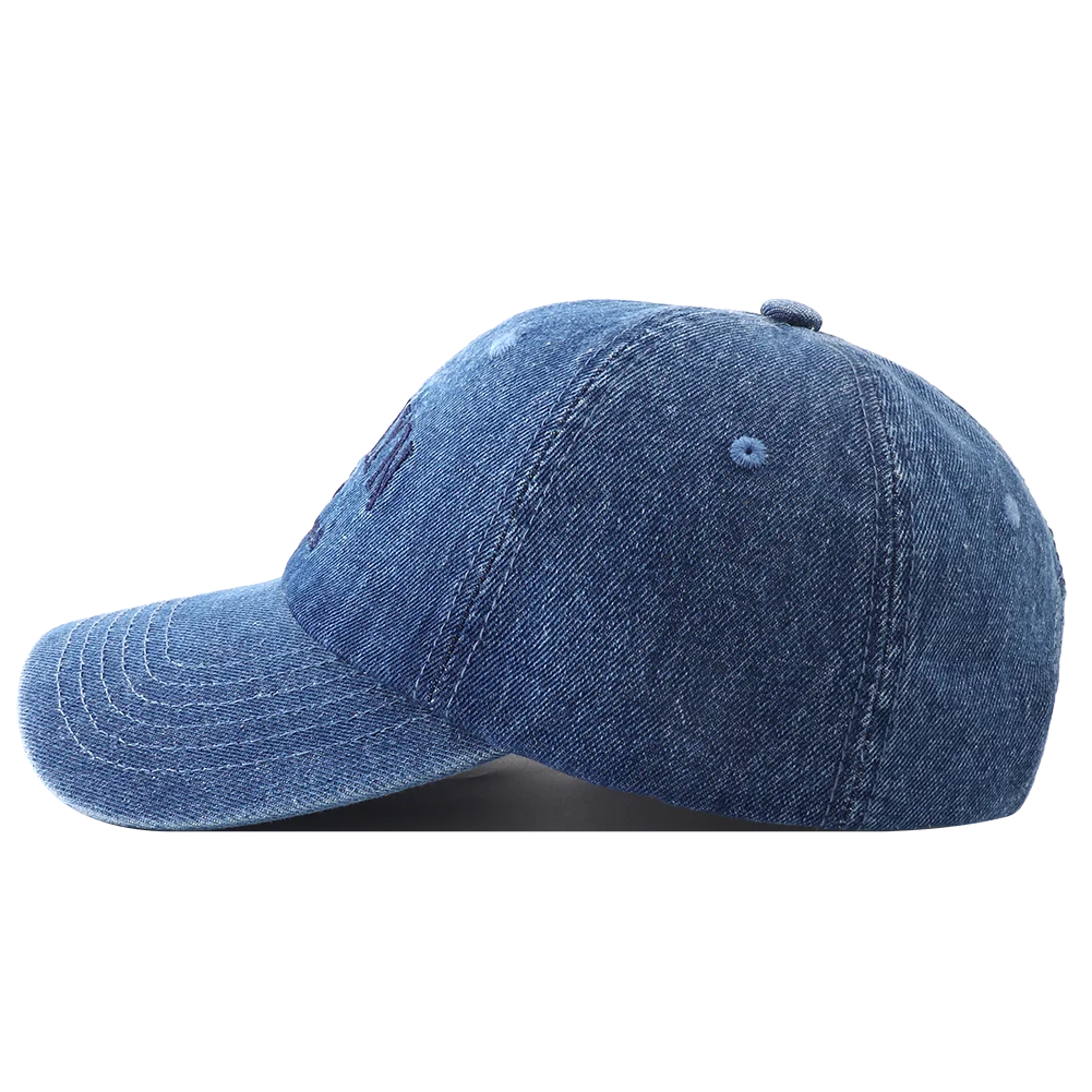 Fashion Brooklyn Embroidery Denim Snapback Baseball Caps