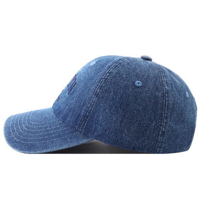 Fashion Brooklyn Embroidery Denim Snapback Baseball Caps