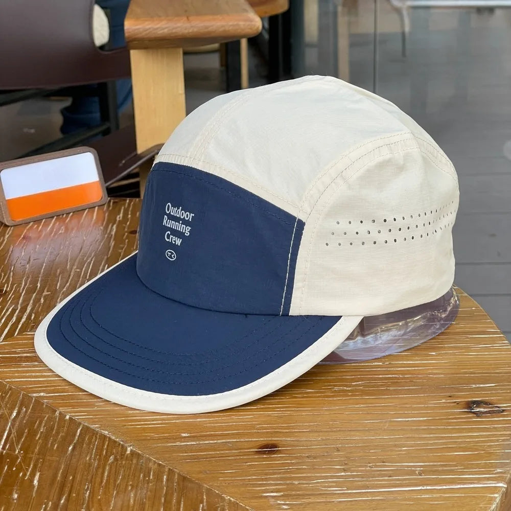 Embroidered Letter Quick Dry Mesh Breathable Sports Cap