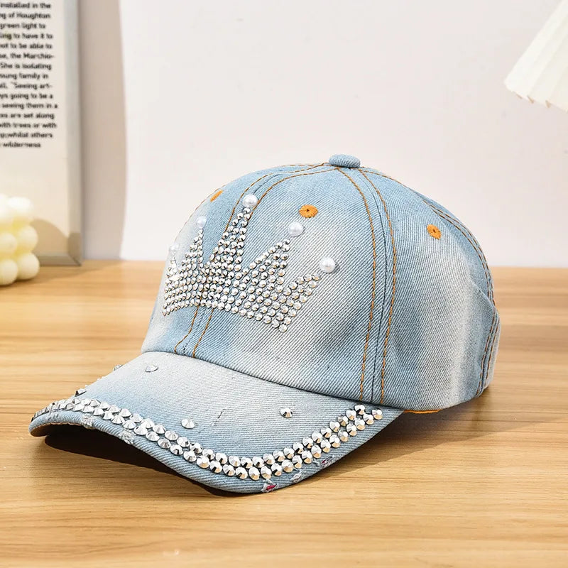 Diamond-Encrusted Baseball Cap