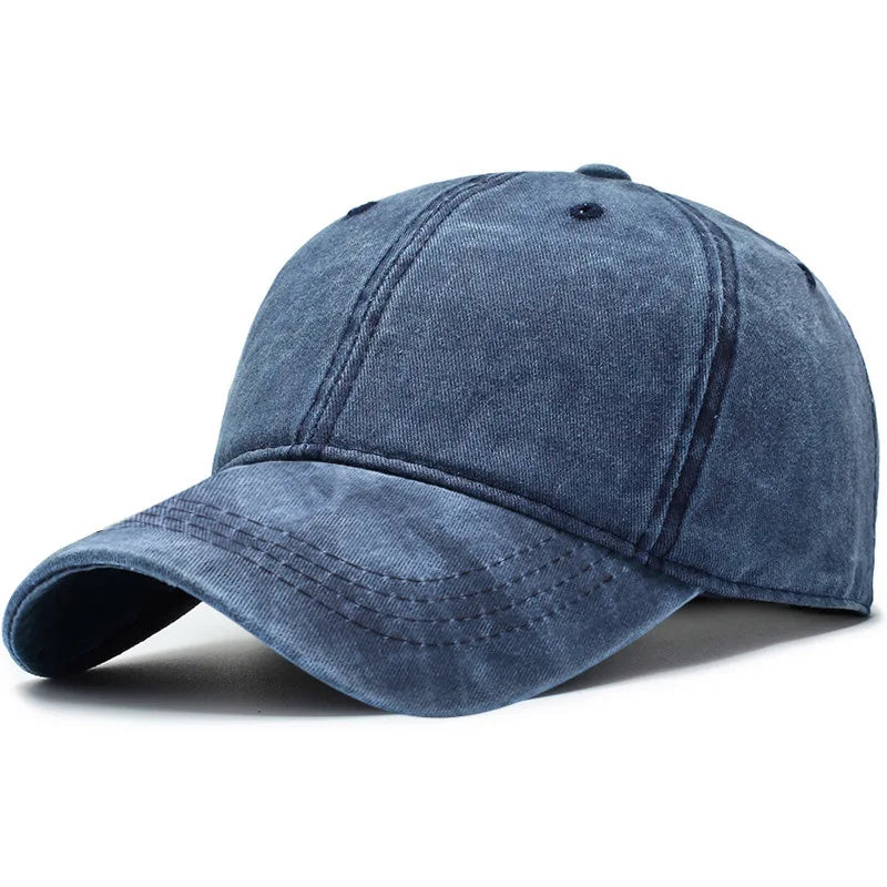 Bare Board Washed Baseball Cap Outdoor Naked Travel Sunshade Hat