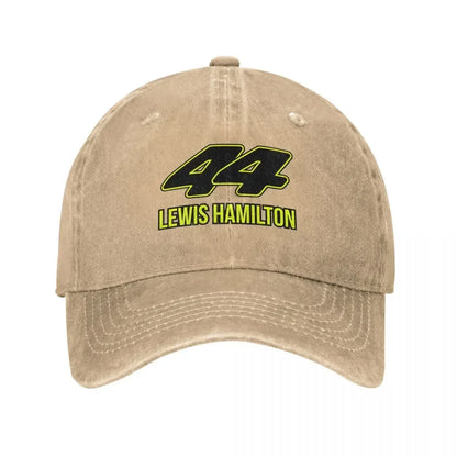 44 Lewis Baseball Cap For Unisex Men Top Racer Vintage Baseball Caps