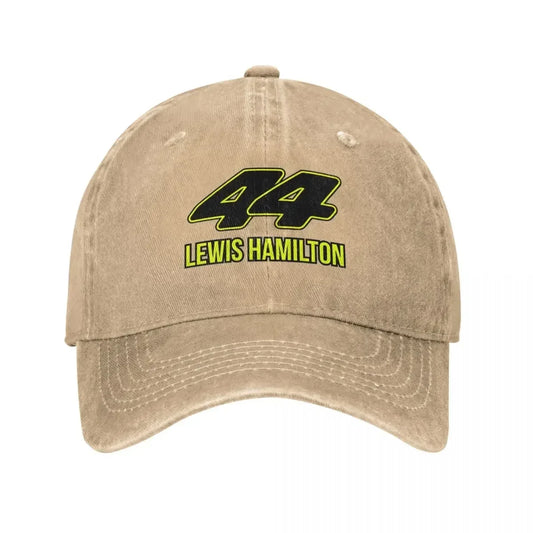 44 Lewis Baseball Cap For Unisex Men Top Racer Vintage Baseball Caps