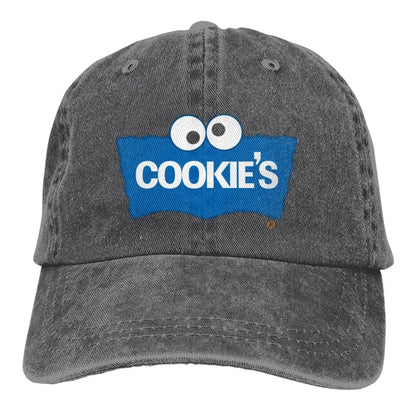 Cookie Monster Merch Men Women Baseball Caps