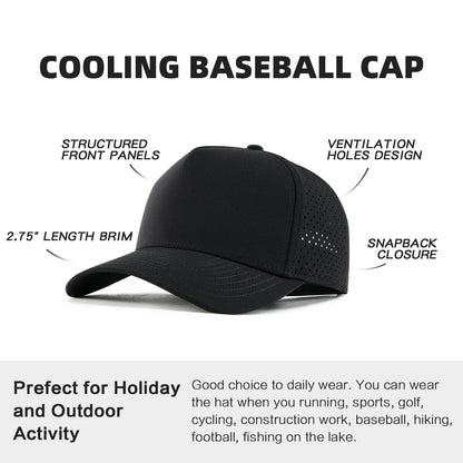 Performance Men Baseball Cap Mesh Cooling Hat