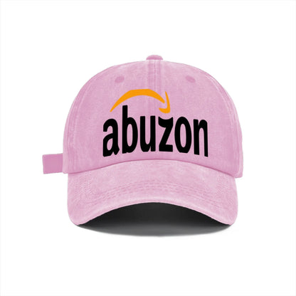 Vintage Washed Baseball Cap Unisex Distressed Snapback Hat Parody Graphic Embroidered Adjustable Dad Hat
