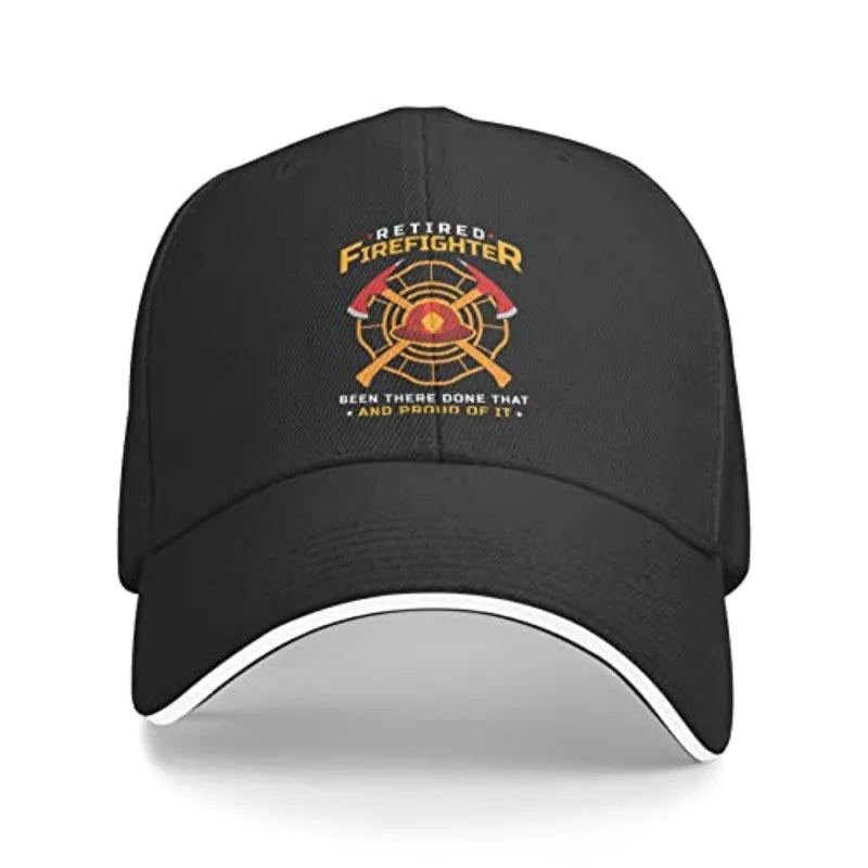 Retired Firefighter Been There Done That Proud Fireman Baseball Cap