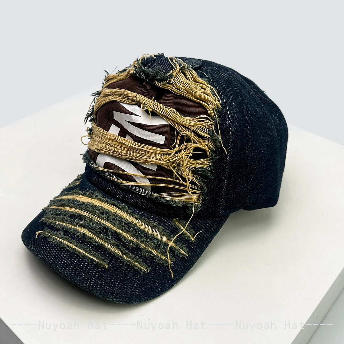 New Men Women American Retro Broken Style Letters Baseball Hats