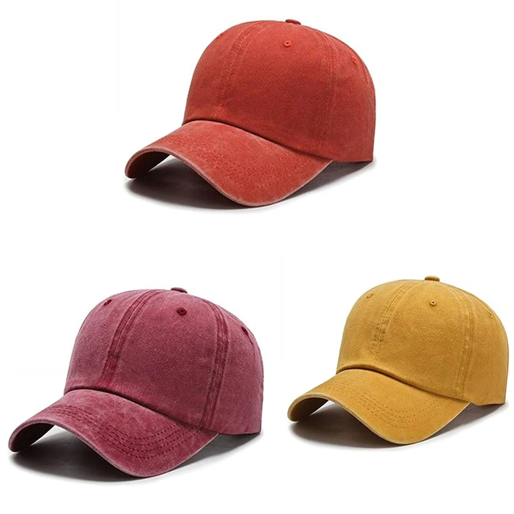 Fashion Solid Baseball Caps for Men Cap Streetwear Style Women Hat