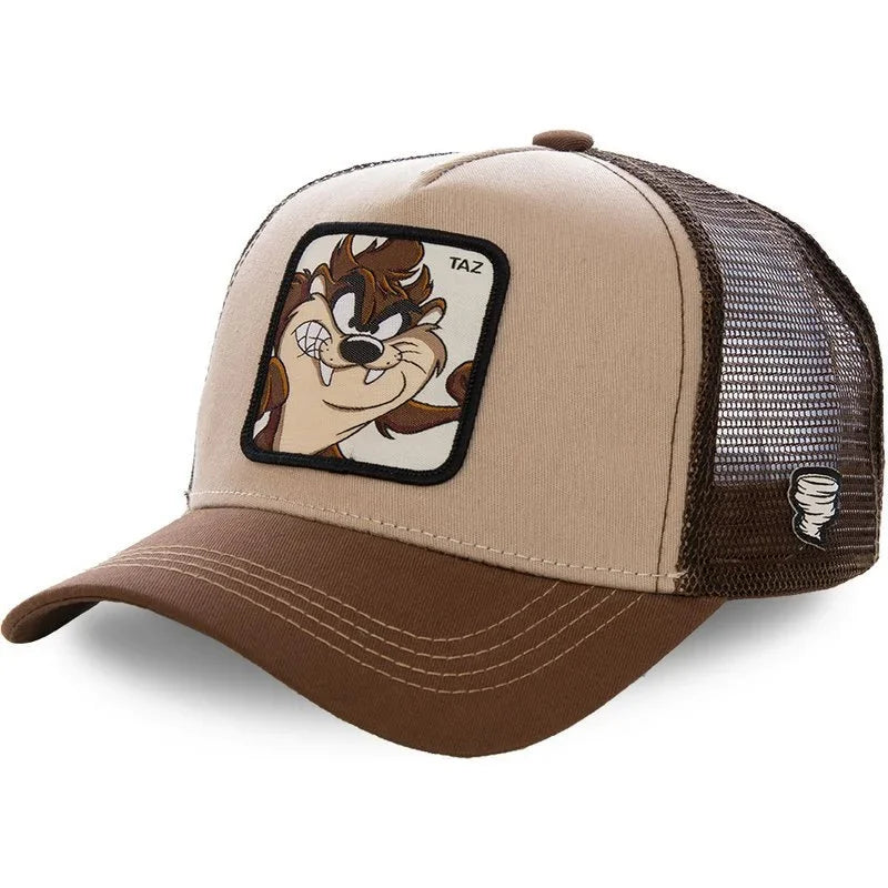 Cute Anime Pattern Baseball Cap Embroidered Baseball Hat Adjustable Hip Hop Outdoor Sun Protection Hat Gifts