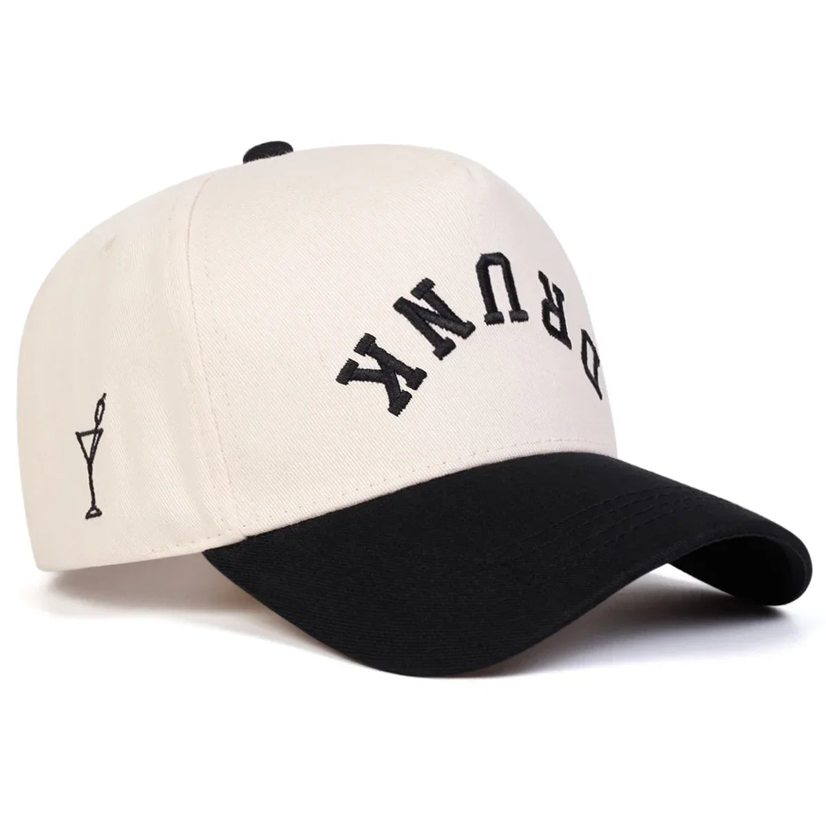 Unisex Drunk Letter Embroidery Baseball Caps Spring and Autumn