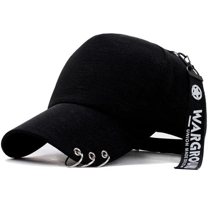 Classic Brim Design Metal Personalized Baseball Cap