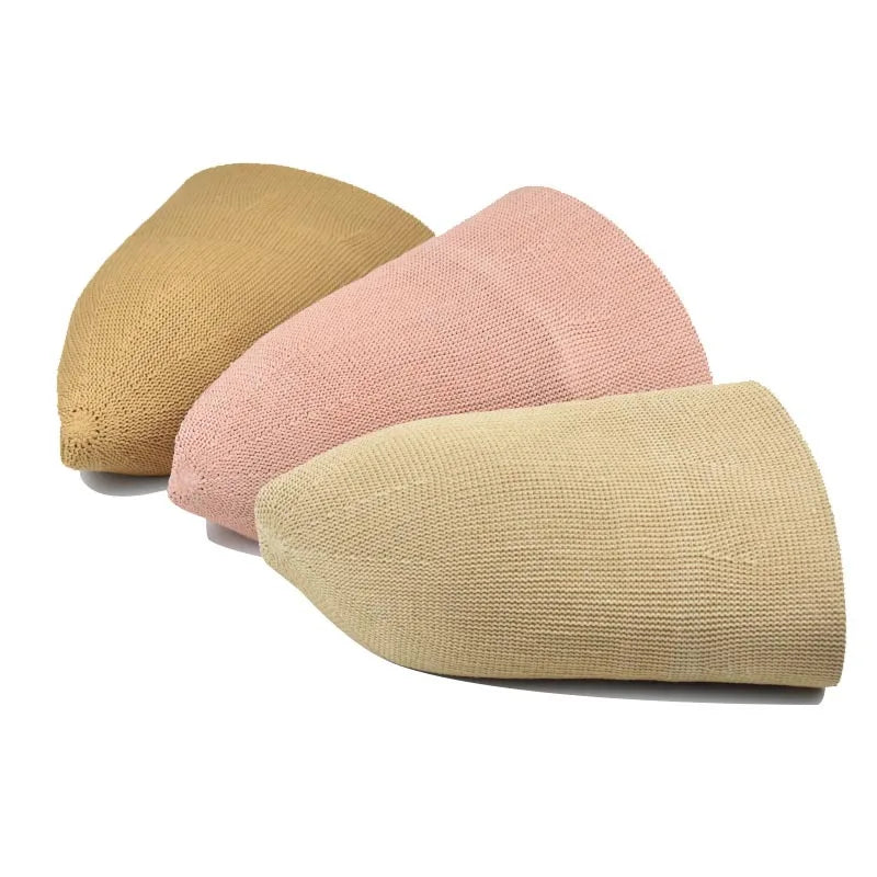 Breathable  Linen Knitted Bucket Cap
