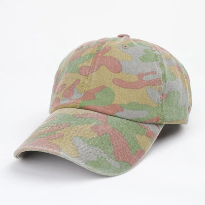 Outdoor Soft Cotton Golf Baseball Cap Personality Camouflage Sports Hat