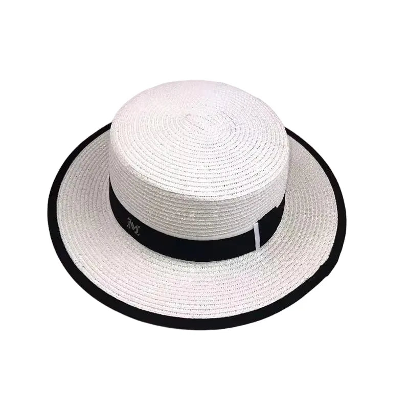 Women's Spring And Summer British Houndstooth Top Hats