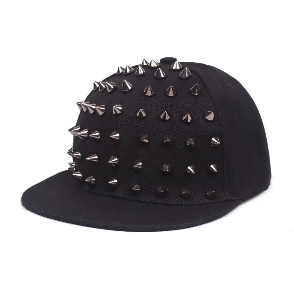 Casual Sunshade Rivet Flat Hat Adjustable
