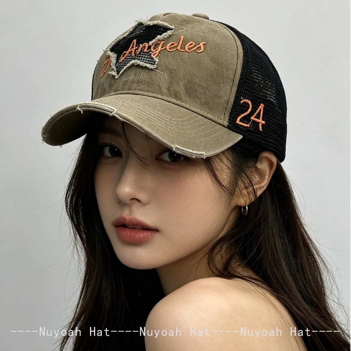Street Star Embroidered Letters Baseball Hats