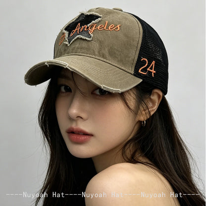 Street Star Embroidered Letters Baseball Hats