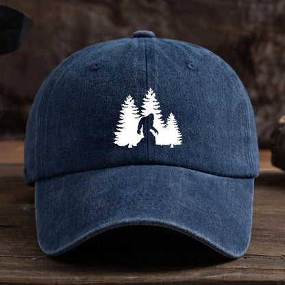 Gorilla Print Baseball Cap