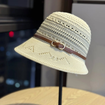 2026 Spring French Knitted Bucket Hat