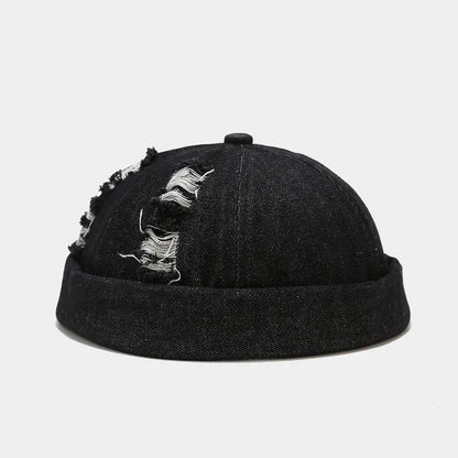 Four Seasons Cotton Solid Docker Cap