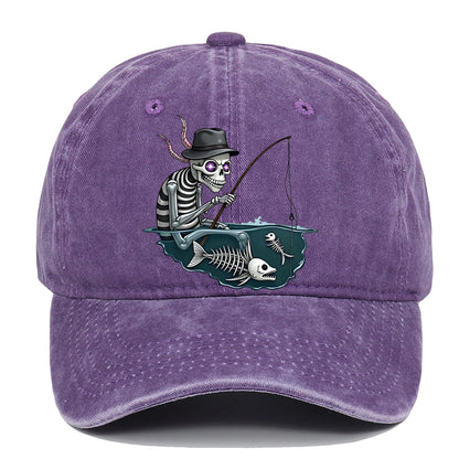 Personalized Skull Print Baseball Cap For Men And Women