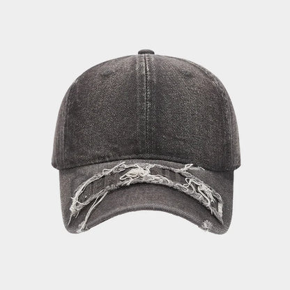 New High Quality Unisex Washed Denim Baseball Cap